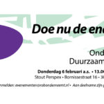 Doe nu mee aan de enquête voor de Ondernemersduurzaamheidsdag op donderdag 6 februari a.s.
