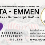 Ga mee met het ROB naar Sparta - Emmen op zondag 1 maart 2020
