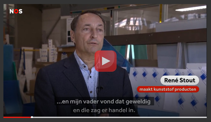 René Stout van Stout Perspex
